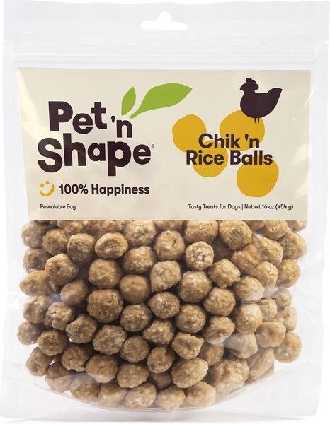 Pet 'n Shape Chik 'n Rice Balls Dog Treats