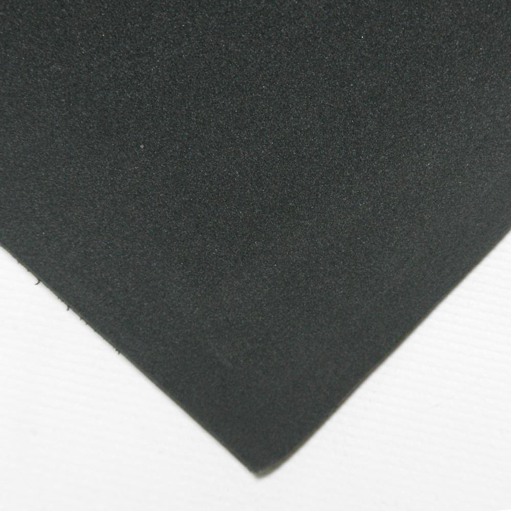 Rubber-Cal Closed Cell Sponge Rubber Blend 12 in. x 39 in. x 78 in. Black Foam Rubber Sheet 02-127-0500