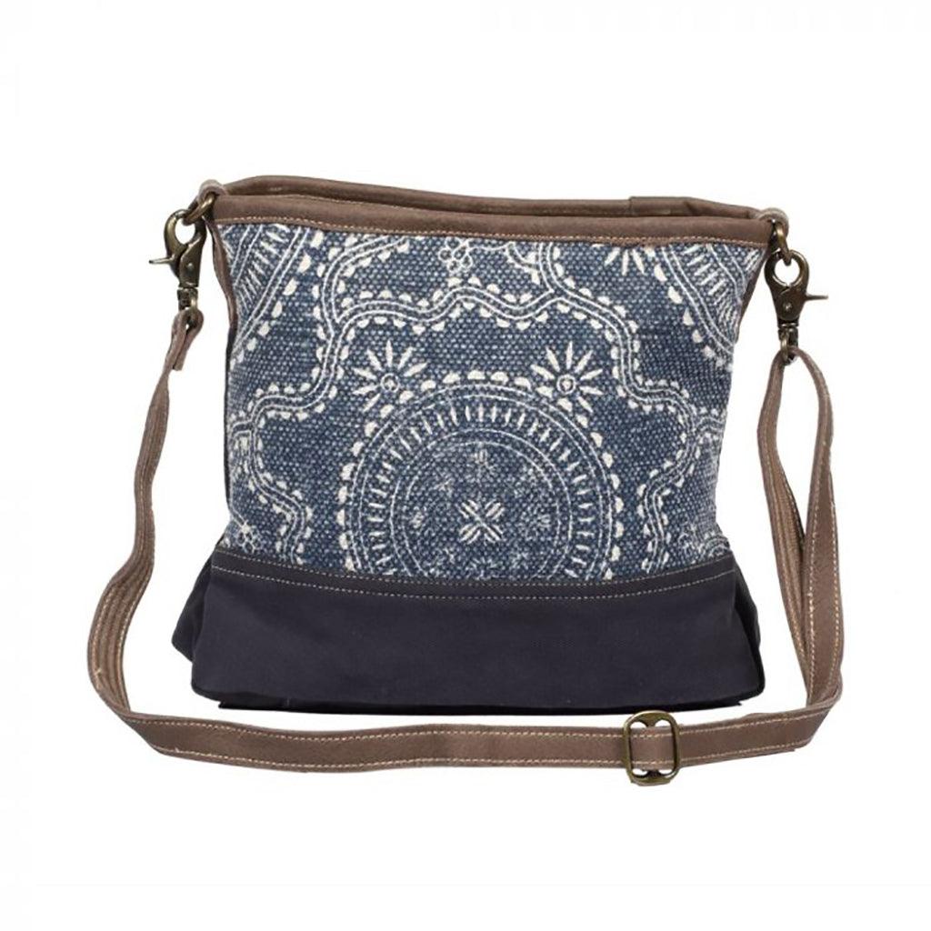 Myra Bag  Navy Kilim Shoulder Bag