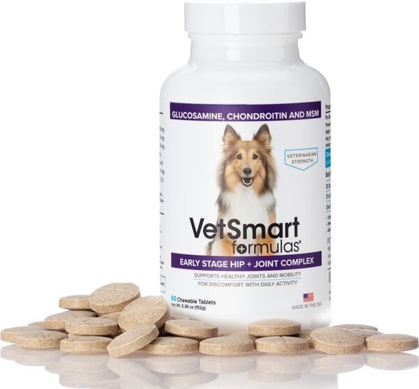 VetSmart Formulas Early Stage Chewable Tablet Joint Supplement for Dogs