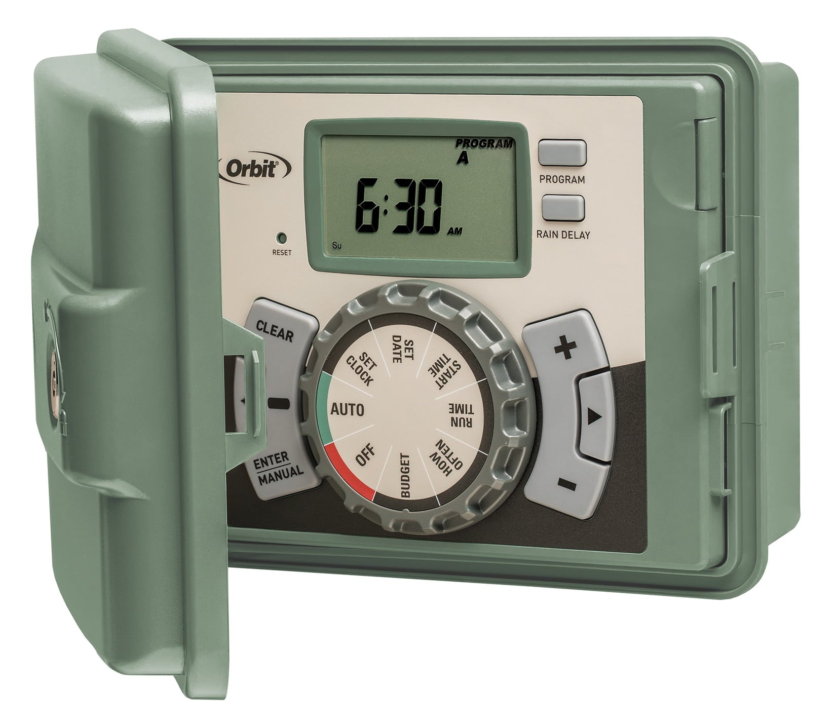 Orbit 57900 12-Station Green Indoor/Outdoor Easy-Set Logic Sprinkler Timer