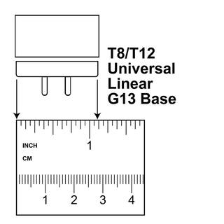 Feit Electric 15-Watt 6 in. T8 G13 Type AB Plug  Play and Ballast Bypass Linear U-Bend LED Tube Light Bulb Cool White 4000K(12-Pack) T848840ABU6LED12