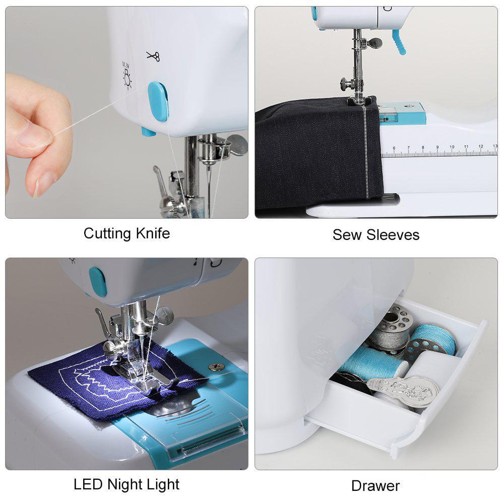 Advanced Crafting Sewing Machine 12 BuiltIn Stitches Indigo Blue