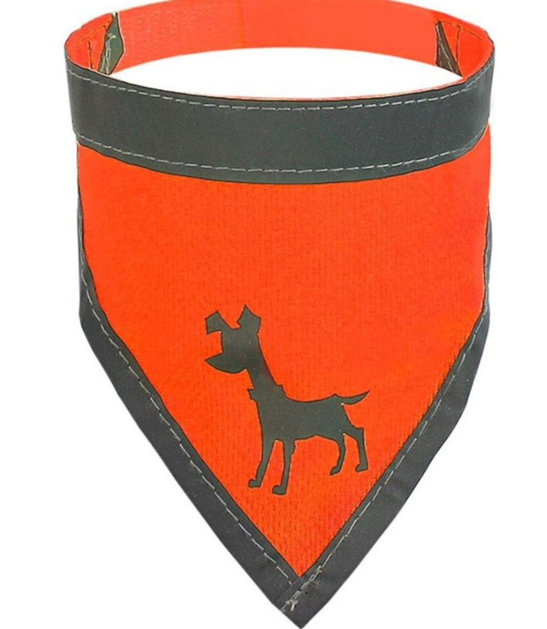 Alcott Visibility Dog Bandana， Neon Orange