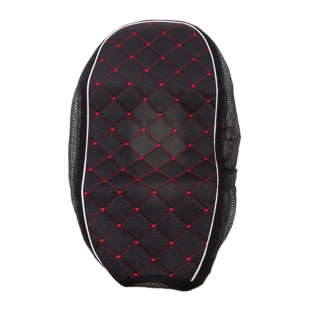 Breathable Seat Cushion Protective Cover For Electric Car Scooter Bck - XL