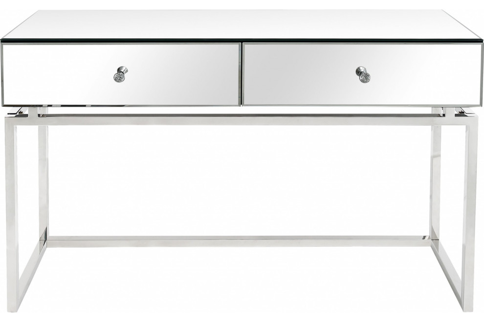 Silver Chic Console Table   Contemporary   Console Tables   by UStradeENT LLC  Houzz