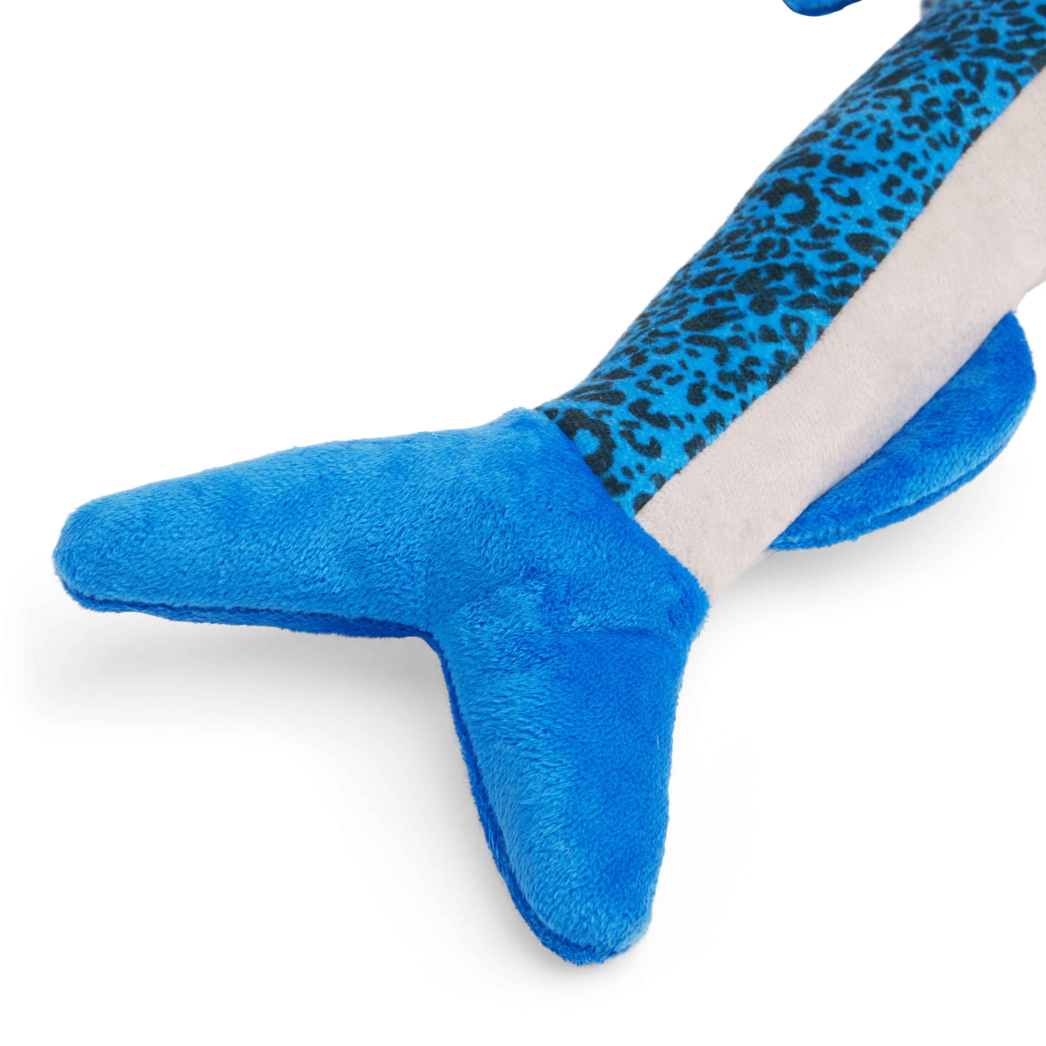 Leaps  Bounds Wildlife Fish Plush Dog Toy， Large