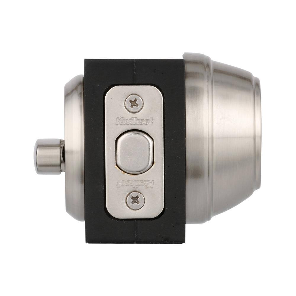 Kwikset 816 Series Satin Nickel Single Cylinder Key Control Deadbolt featuring SmartKey Security 98160-002