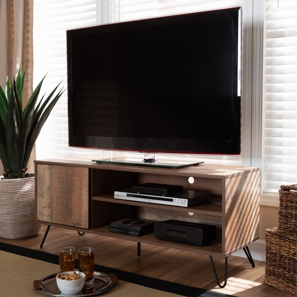 Iver Modern and Contemporary 1 Door TV Stand