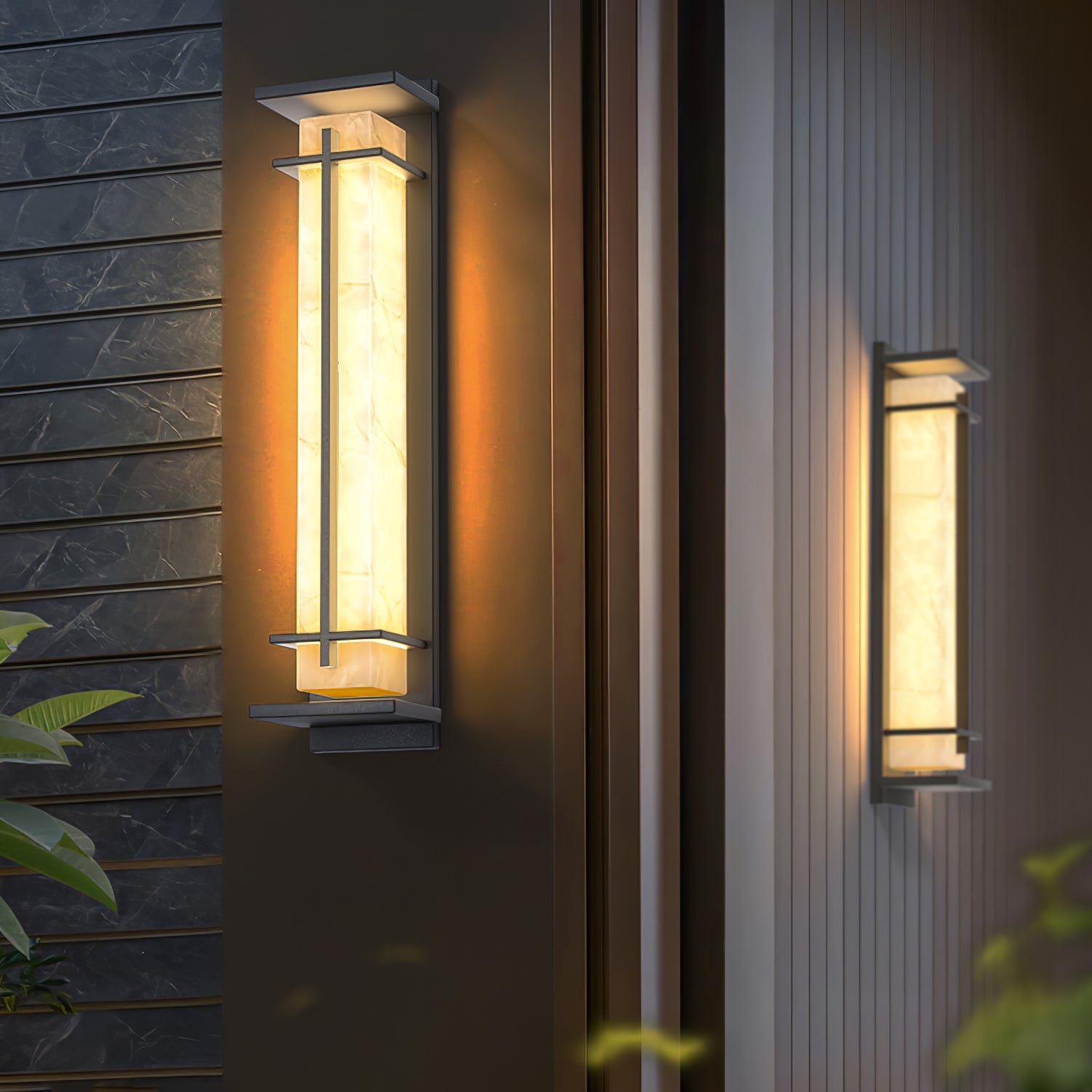 Square Outdoor Wall Light