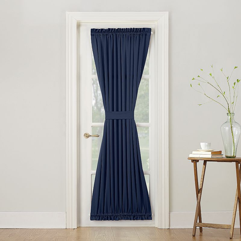 Sun Zero 1-Panel Gramercy Room Darkening Door Curtain