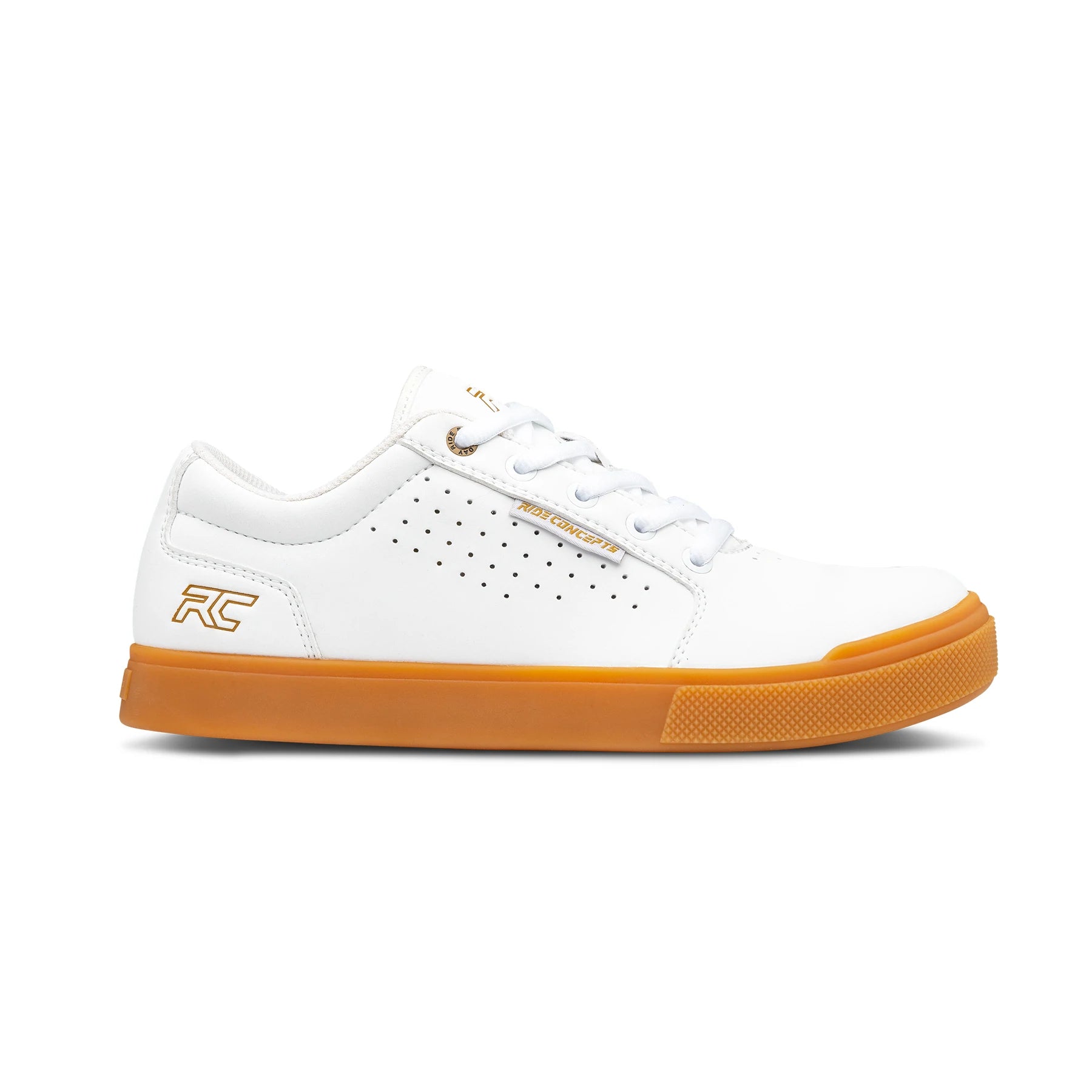 Ride Concepts Vice Flat Pedal MTB Shoe - Womens - White - 2022
