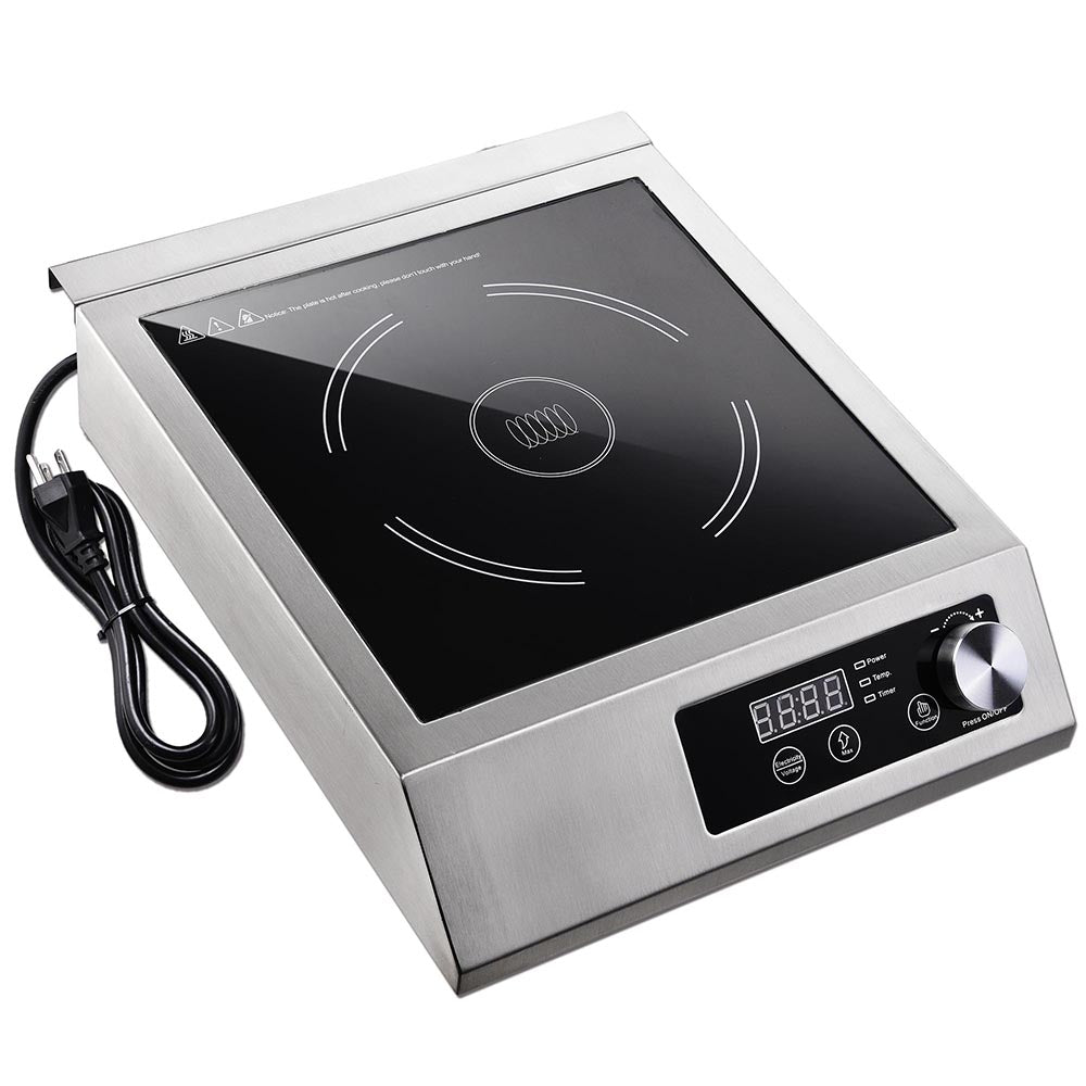 Yescom 3500W Commercial Induction Cooktop Electric Cooker Burner