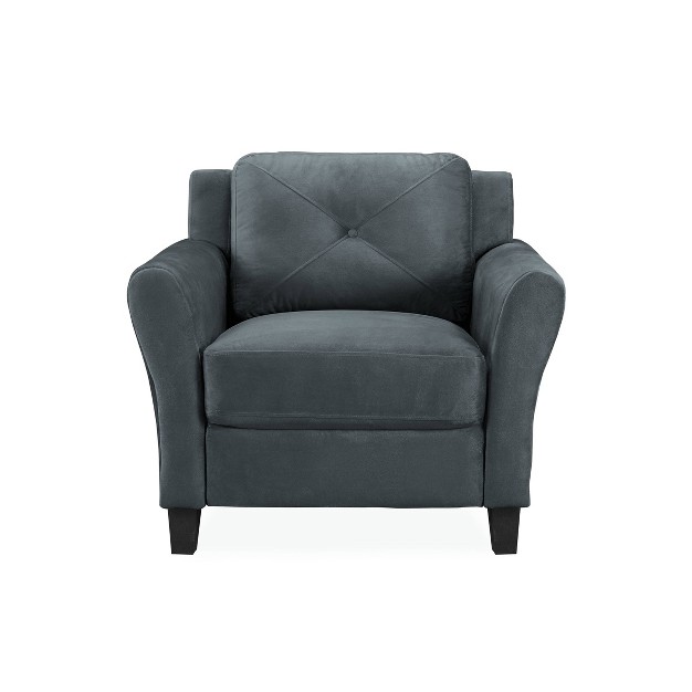 Harper Tufted Microfiber Chair Lifestyle Solutions