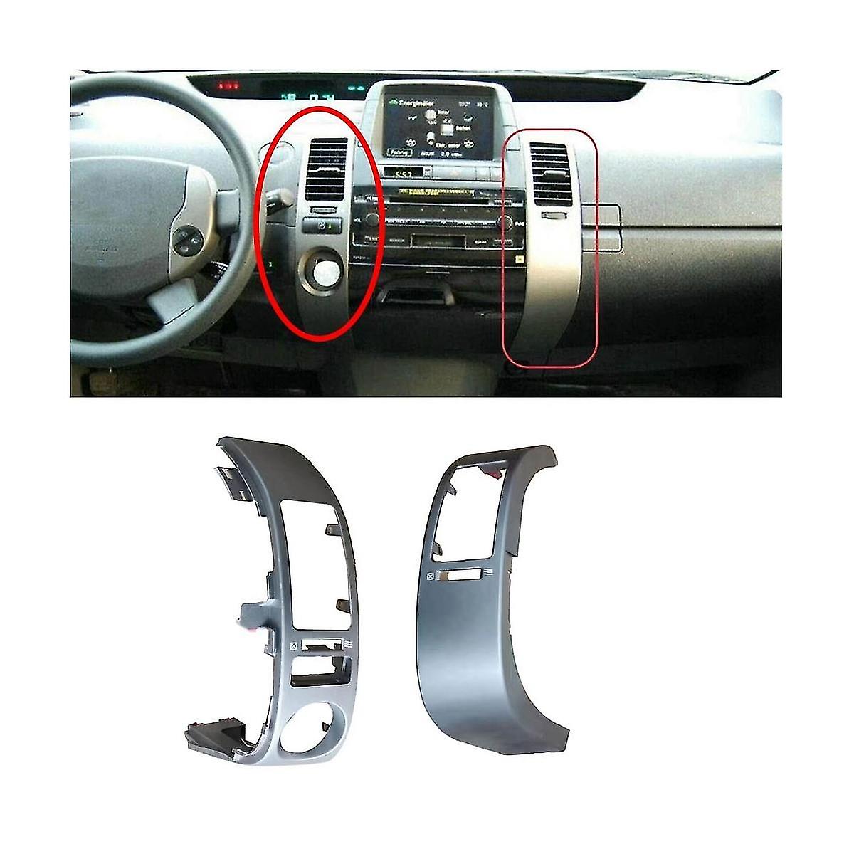 Car A/c Dashboard Air Trim Plate Panel Middle Air Outlet Frame Cover For Prius 2004 -2009