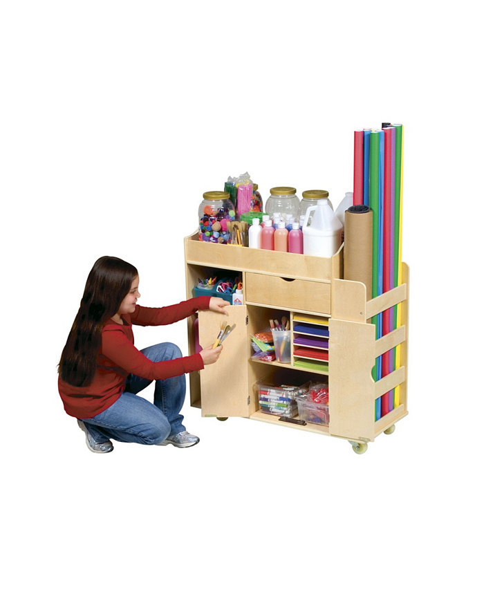 Guidecraft  Inc Art Activity Cart