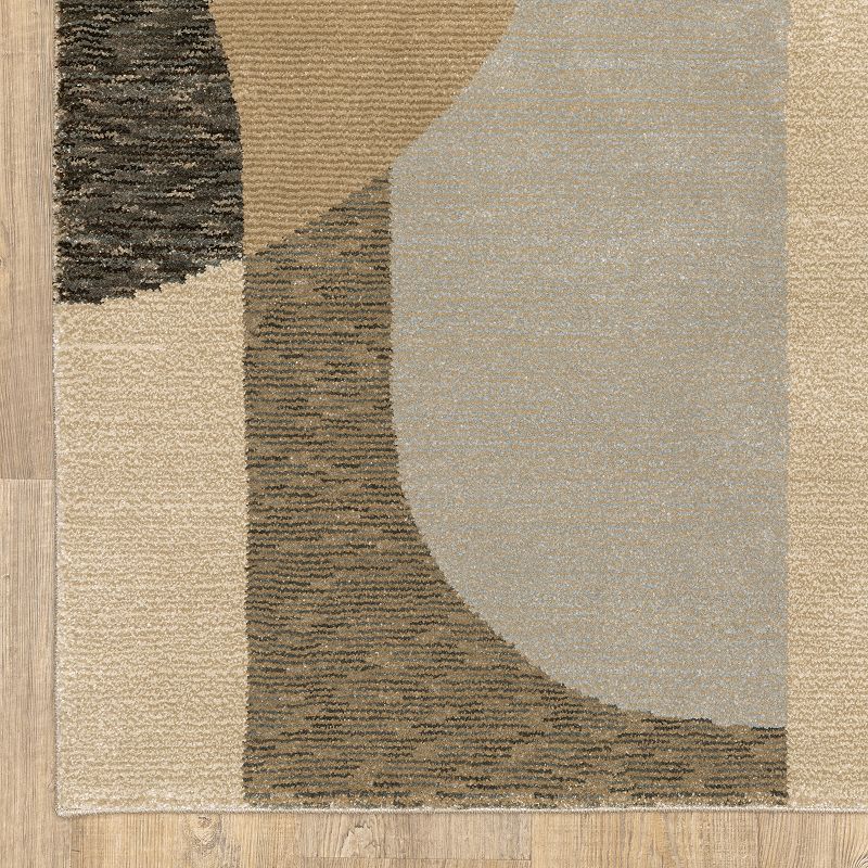 StyleHaven Sutton Contemporary Geo Oval Rug