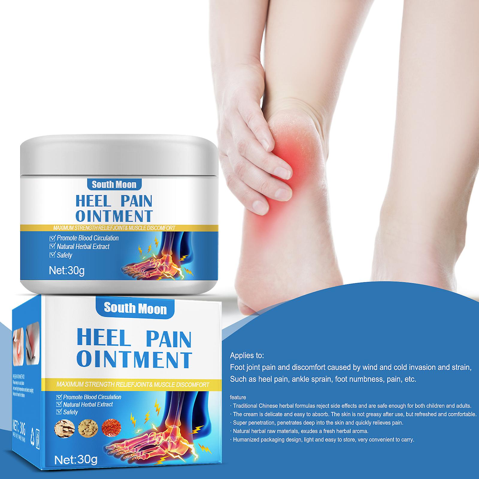 Heel Pain Cream Relief Joints Toes Heel Spur Pain Stiffness Strain Massage Cream