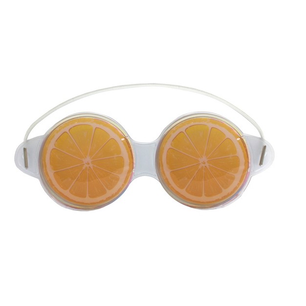 1 Plastic 1 Piece Orange Eyemask