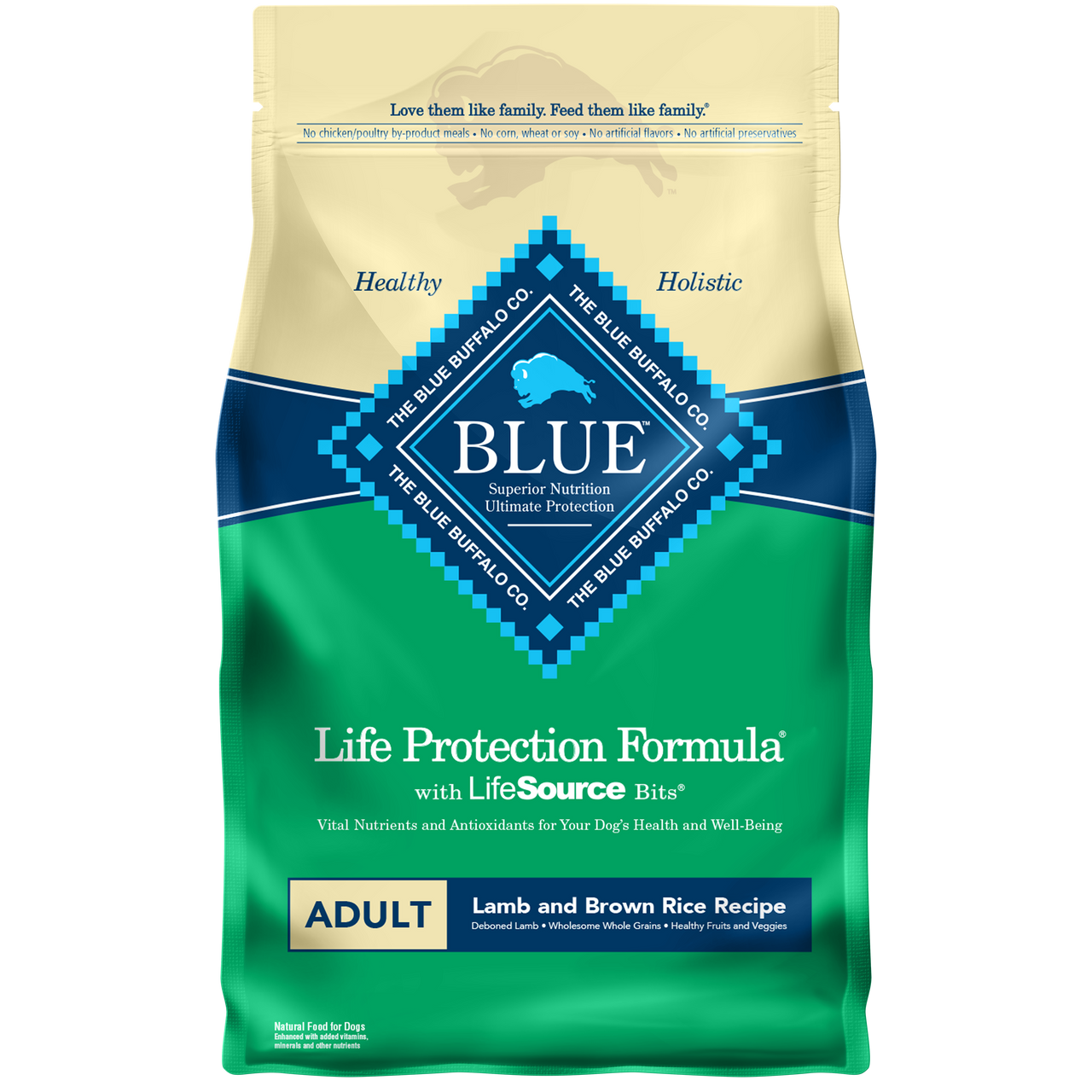 Blue Buffalo Life Protection Formula Adult Lamb and Brown Rice Recipe Dry Dog Food