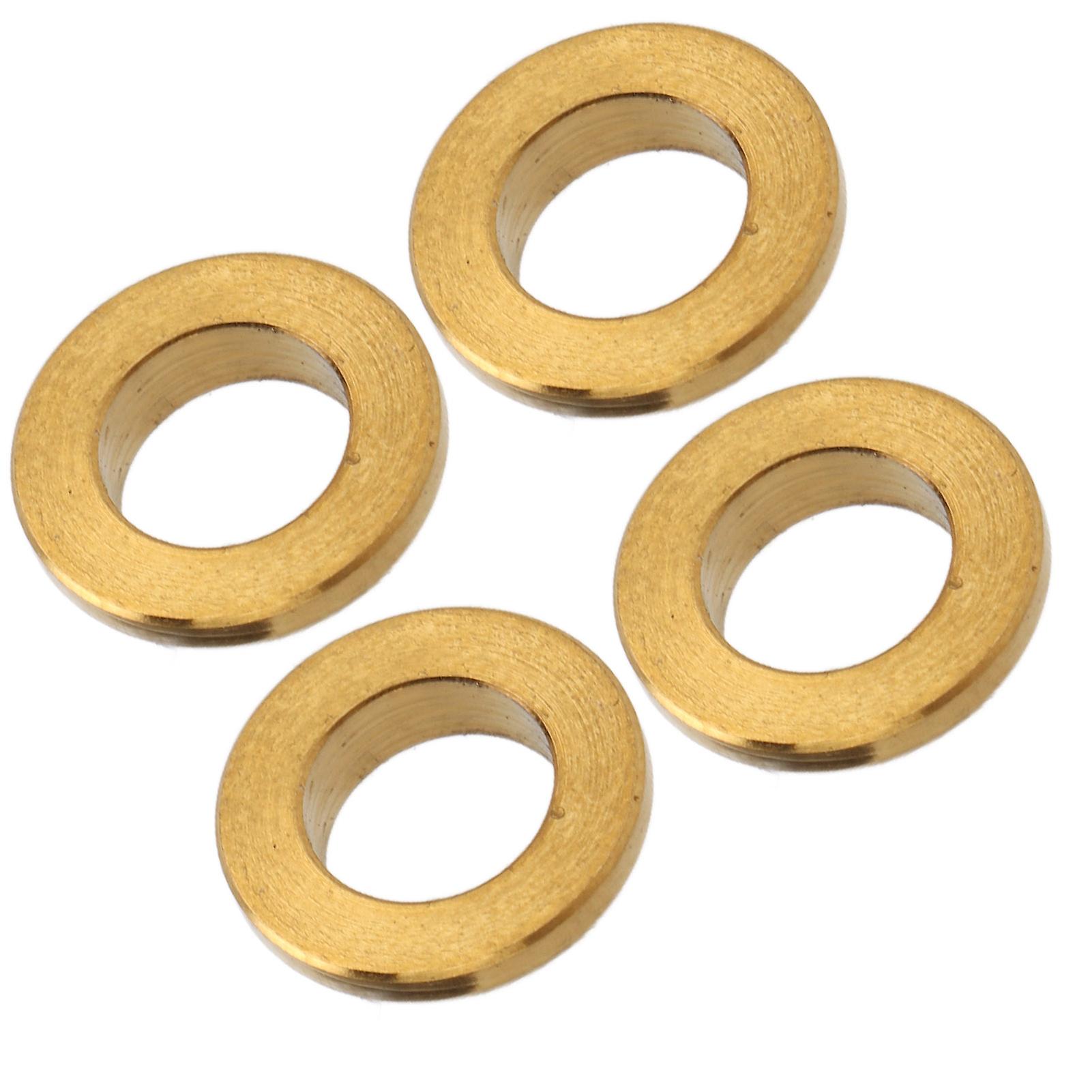 4pcs Bicycle Gasket High Toughness Corrosion Resistance No Rust Compact Lightweight Convex Washer Spacer For Bikegold