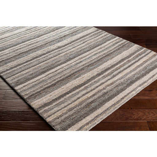 Petra  Modern Jute Grey Rug