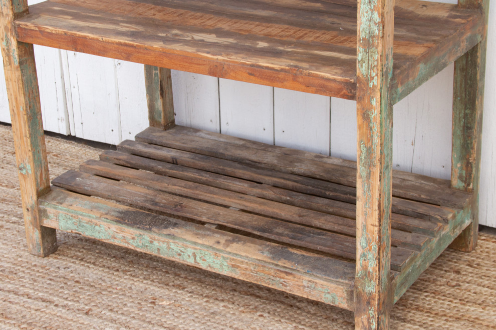 Antique Farmhouse Painted Bookcase   Farmhouse   Bookcases   by De cor  Houzz