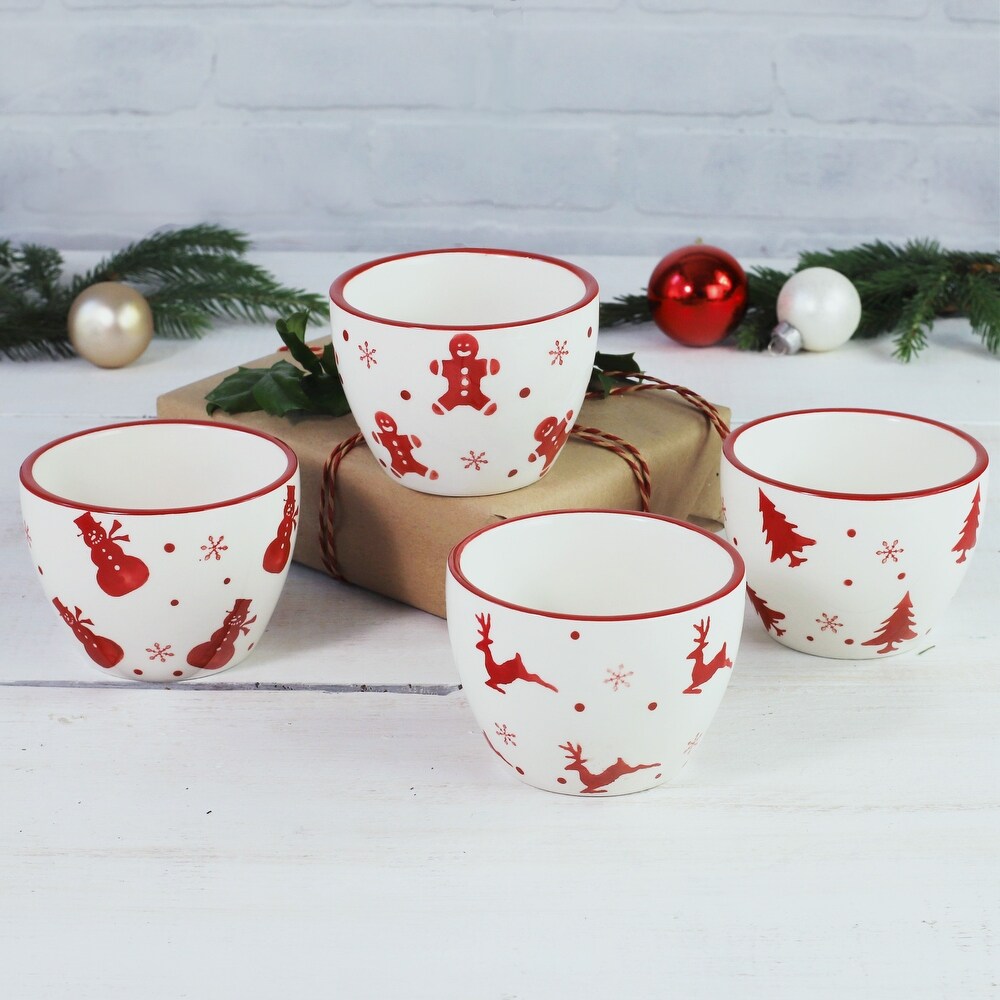 Euro Ceramica Winterfest Holiday Entertaining Set