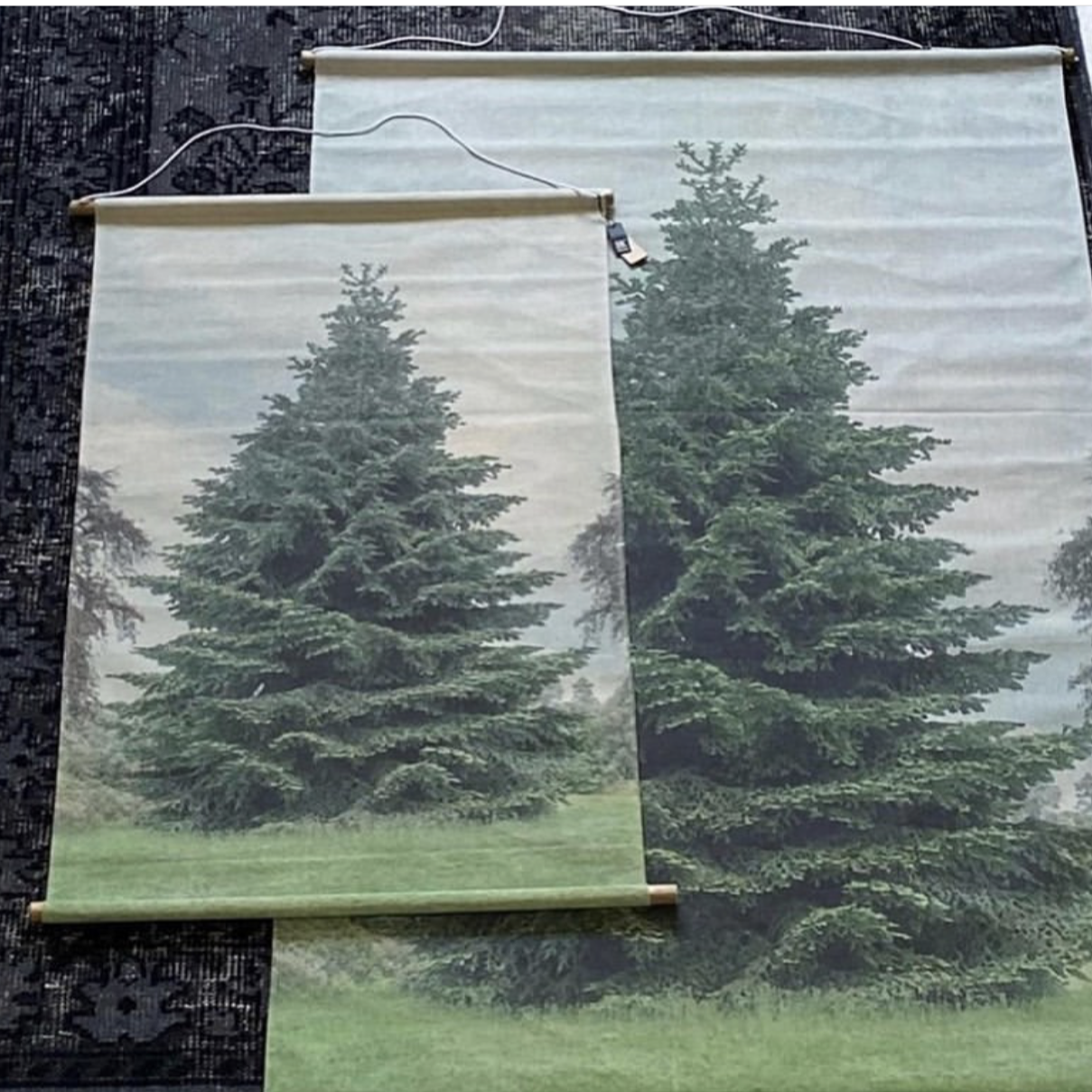 Pine tree wall tapestry