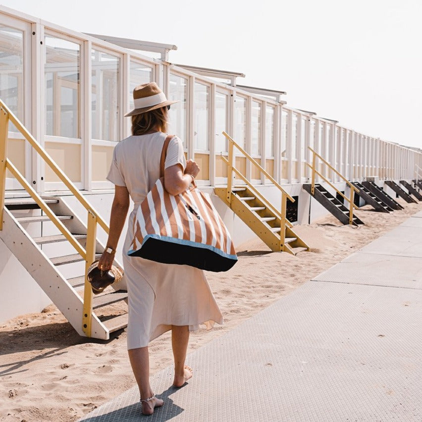 Striped Beach Tote