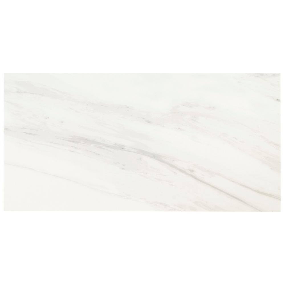 Home Decorators Collection Kolasus 12 in. x 24 in. Matte Porcelain Stone Look Floor and Wall Tile (16 sq. ft.Case) NHDKOLWHI1224