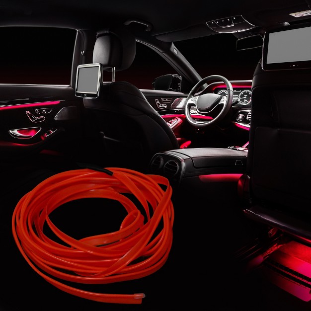 Unique Bargains Car Interior Usb El Wire String Strip Cold Light Set 4 Meter 13ft