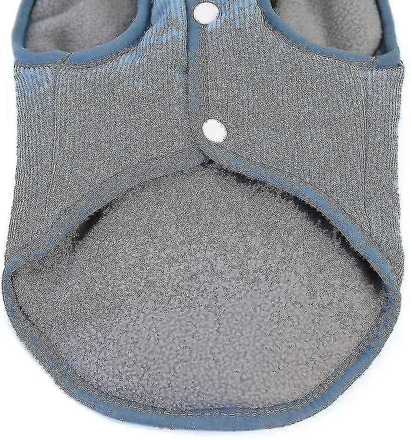 Dog Shirts Winter Jackets Coats Christmas Print Dogs Pet Christmas Cute Dog Clothes Puppy Pajama Clothes For Small Dogs Cats Puppies， Bear  Blue
