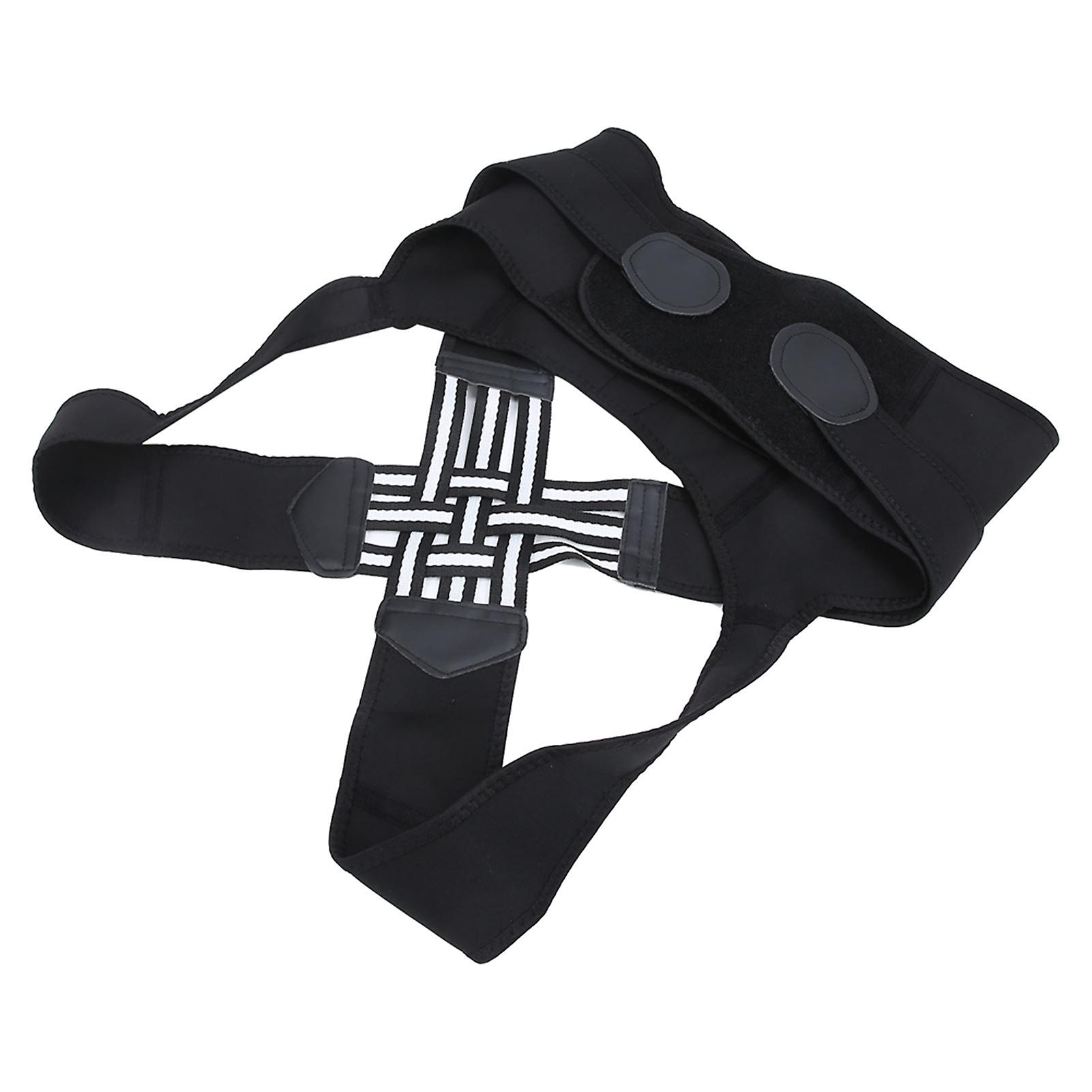 Unisex Men Women Back Posture Correction Belt Breathable Elastic Back Corrector Straightenerm