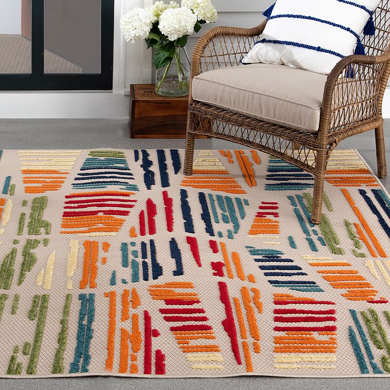 Loomaknoti Noura Indoor/Outdoor Area Rug