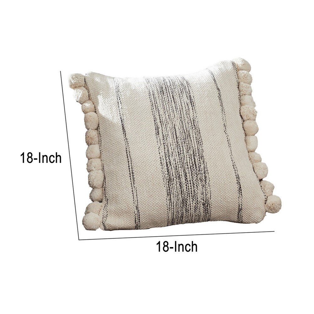 18 Inch Decorative Throw Pillow Cover (Cover Only)