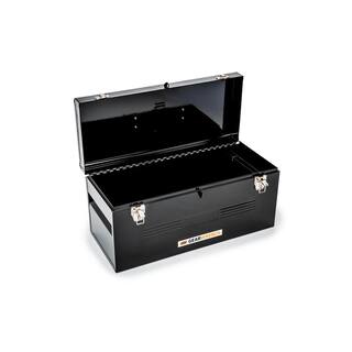 GEARWRENCH 20 in. Black Steel Tote Box with Organization Tray 83130