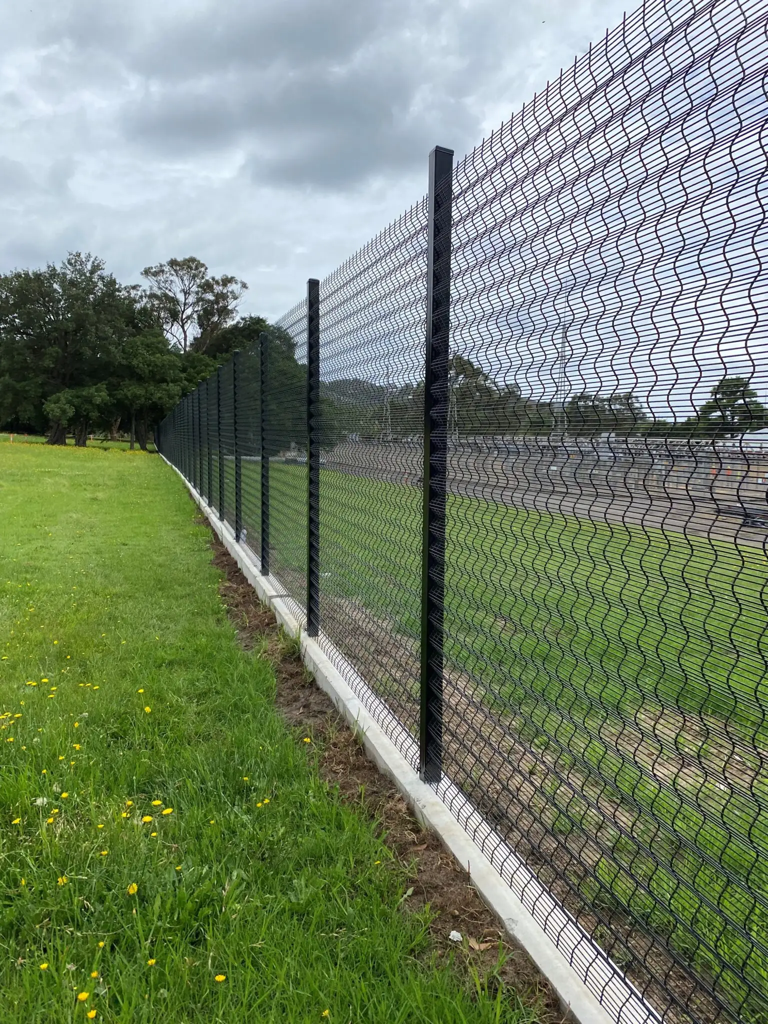 Powder Coated 358 Anti Climb Fence Panels Chinese Factory Supply