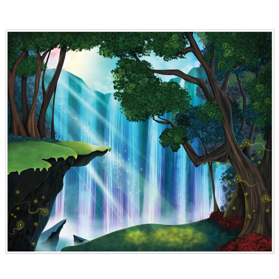 Beistle 54948 Fantasy Insta Mural  complete wall d...