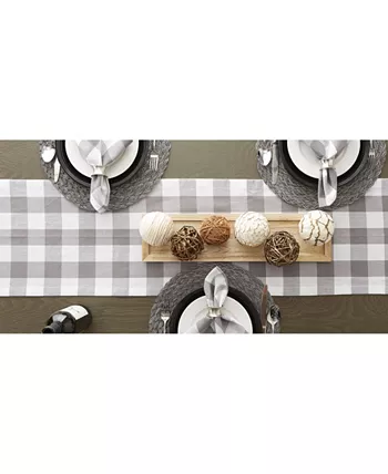 Design Imports Buffalo Check Table Runner 14 x 108