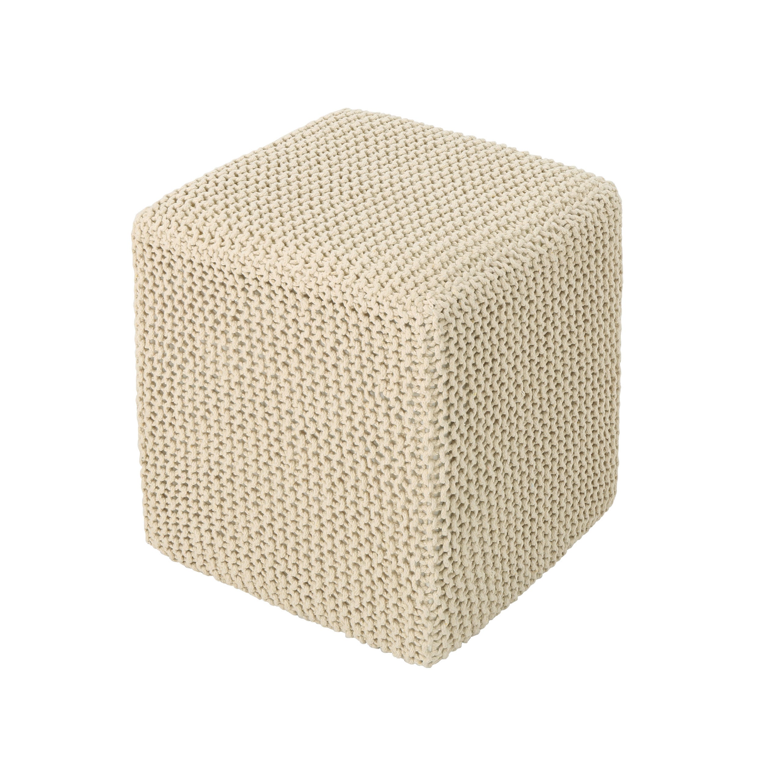 Scott Knitted Foot Stool