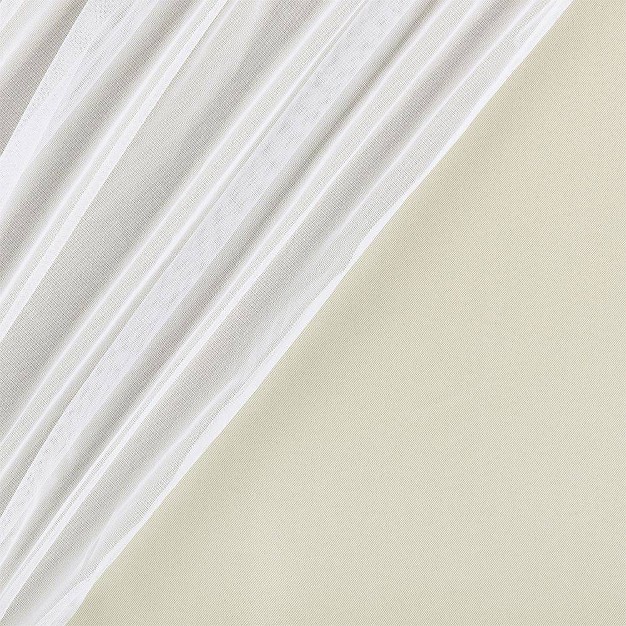 Catarina Layered Window Valance Room Darkening Blackout And Sheer Grommet Top Off white Exclusive Home