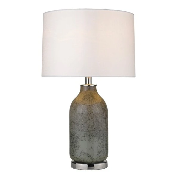 Trend Home 1-Light Polished Nickel Table Lamp