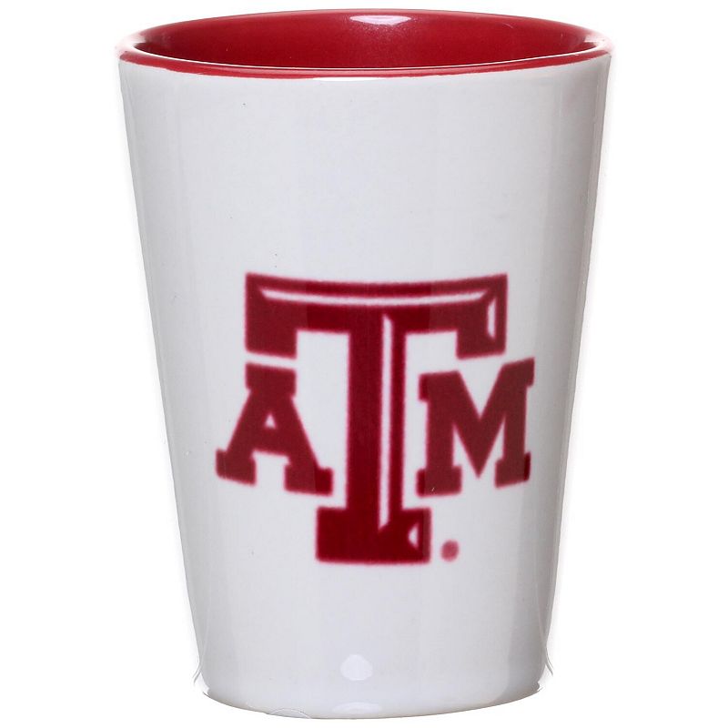 Texas AandM Aggies 2oz. Inner Color Ceramic Cup