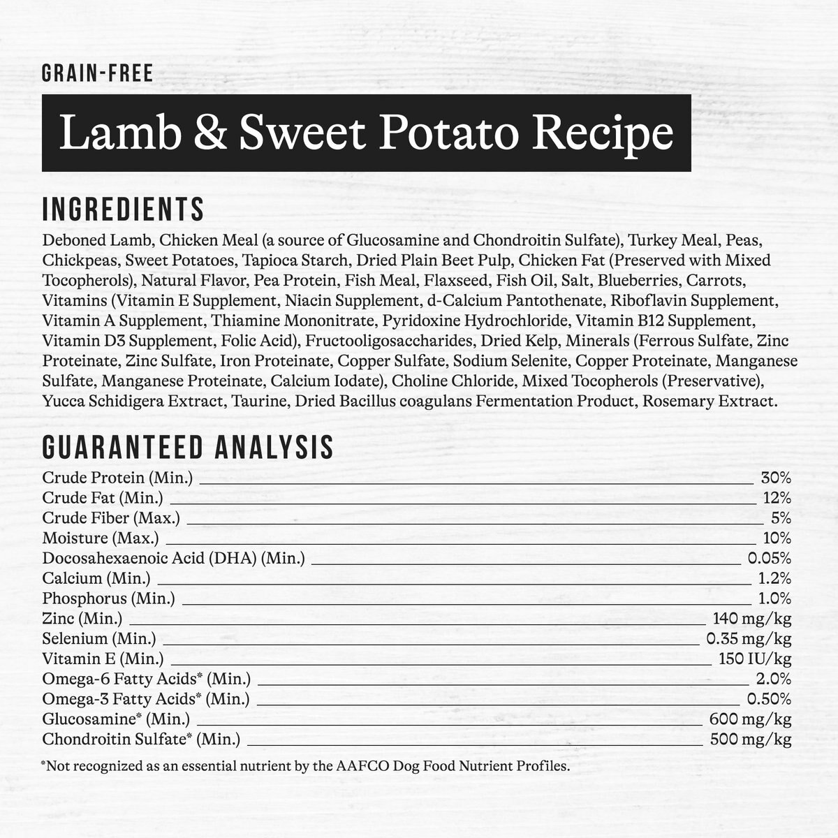 American Journey Puppy Lamb and Sweet Potato Recipe Grain-Free Dry Dog Food