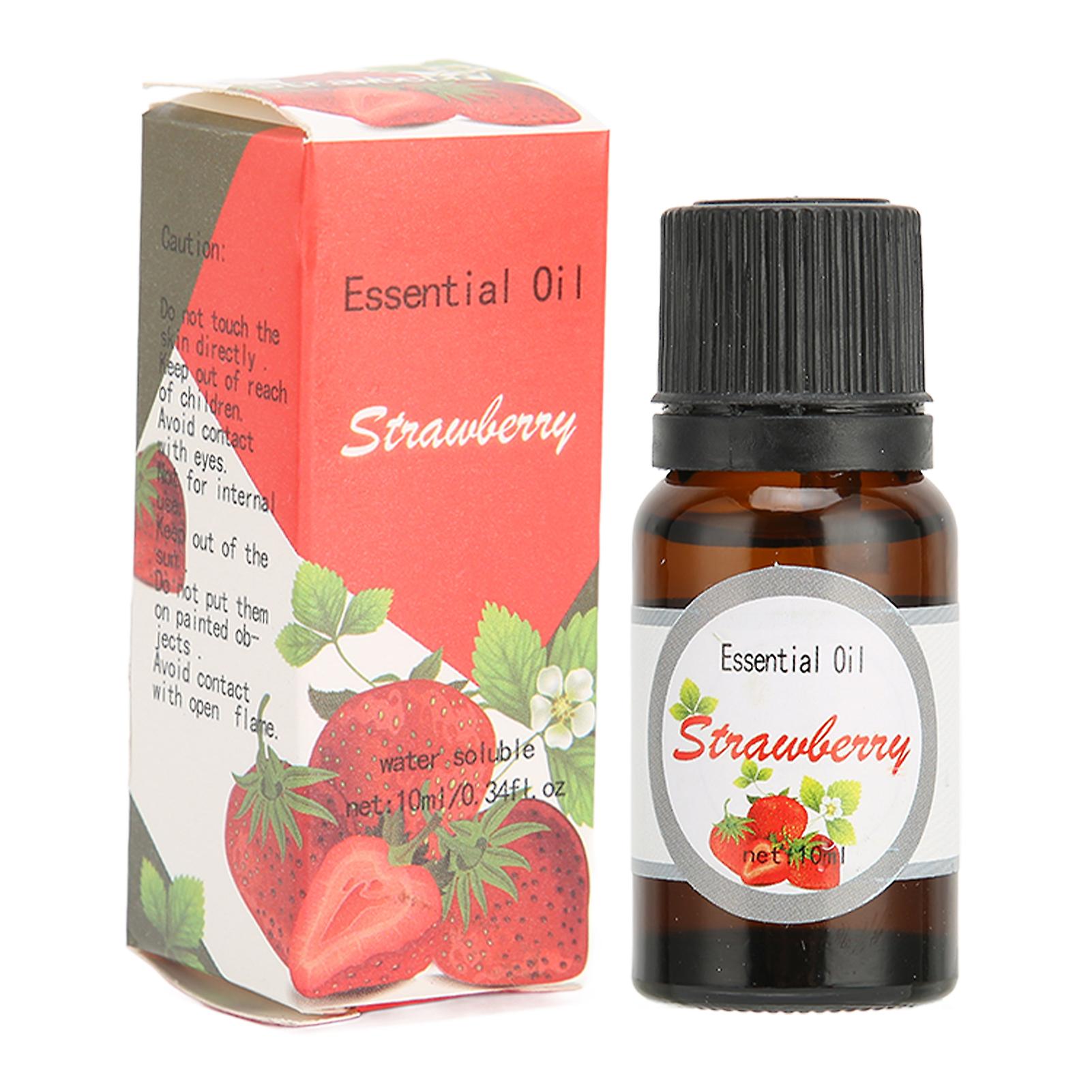 Essential Oil Multi Functional Natural Aromatherapy Diffuser Essential Oil Gift For Home Fragrance 10mlstrawberry