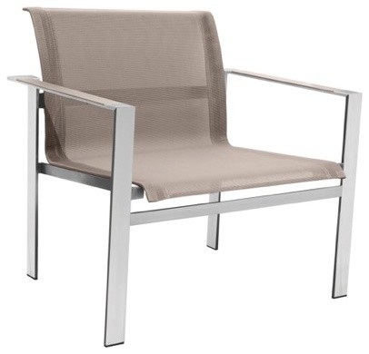 Sifas In Outdoor Ec Inoks Lounge Chair   Modern   Outdoor Lounge Chairs   by Home Furniture and Patio  Houzz