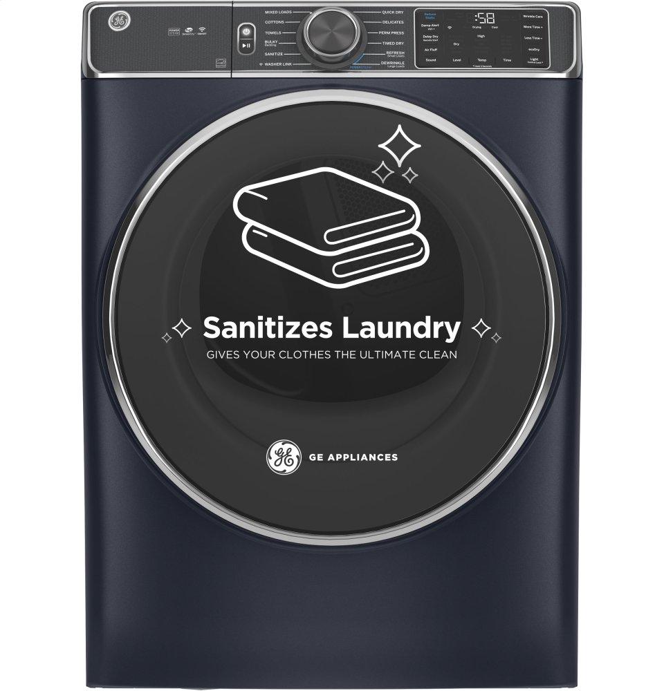 Ge Appliances GFD85ESPNRS Ge® 7.8 Cu. Ft. Capacity Smart Front Load Electric Dryer With Steam And Sanitize Cycle