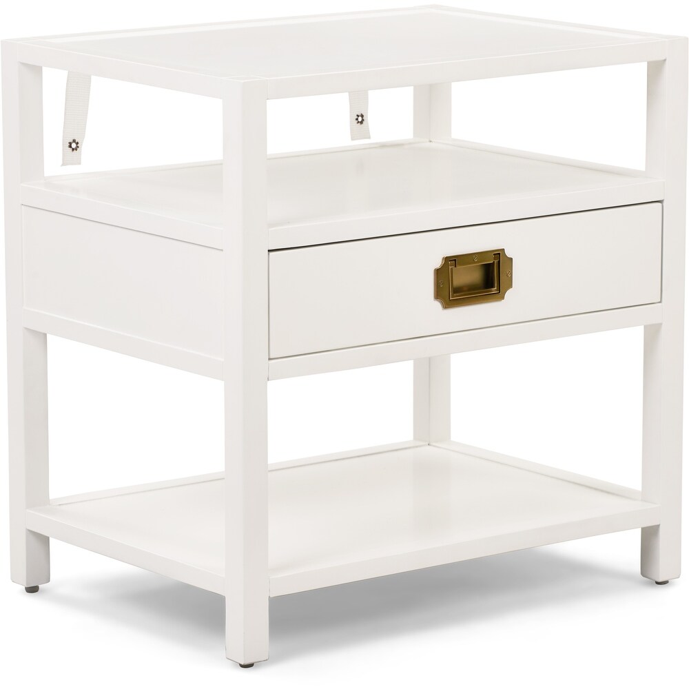 Finch Lockwood Side Table  White