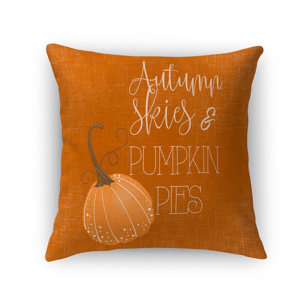 AUTUMN SKIES Accent Pillow By Kavka Designs